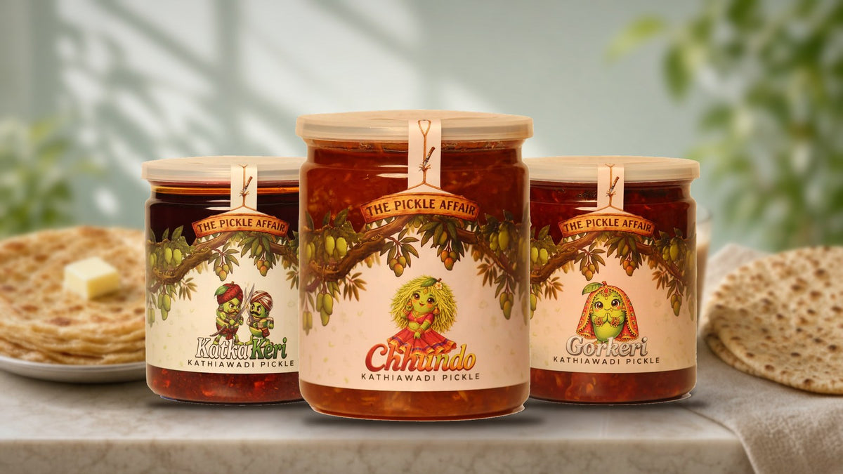 Gujarati Thali Pickle Guide: Which Achar Belongs on the Plate - Focus Keyword: gujarati thali pickle