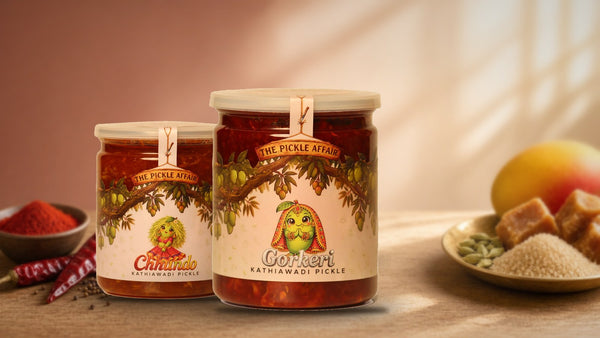 Gor Keri vs Chhundo: Two Sweet Mango Pickles Compared - Focus Keyword: gor keri vs chhundo